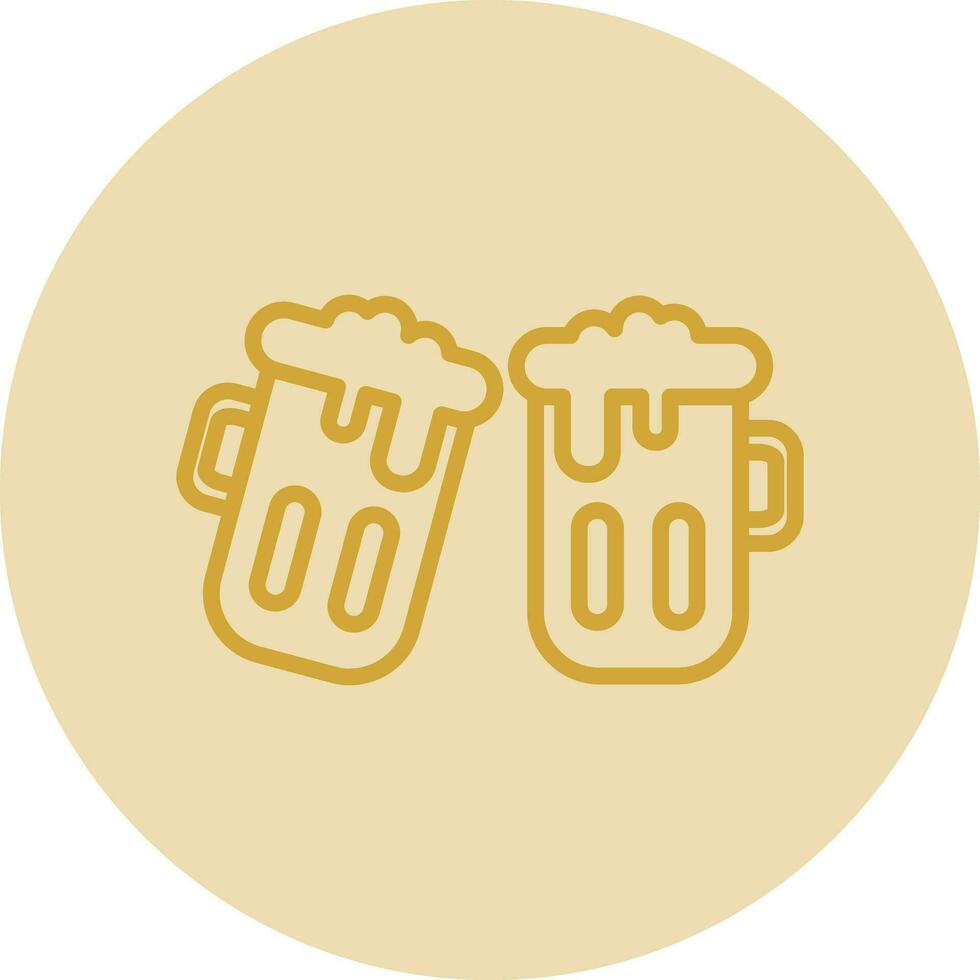 Beer mug Vector Icon Design