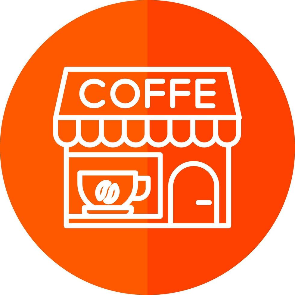 diseño de icono de vector de cafetería