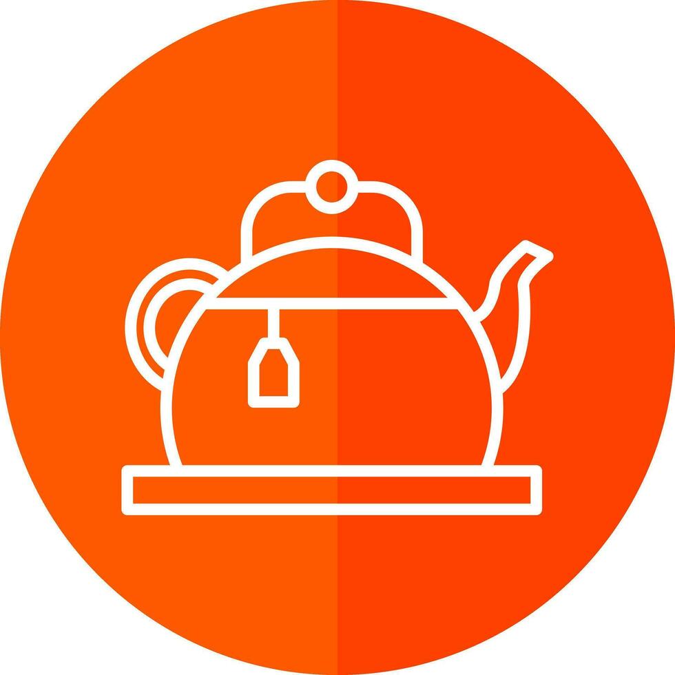 Teapot Vector Icon Design