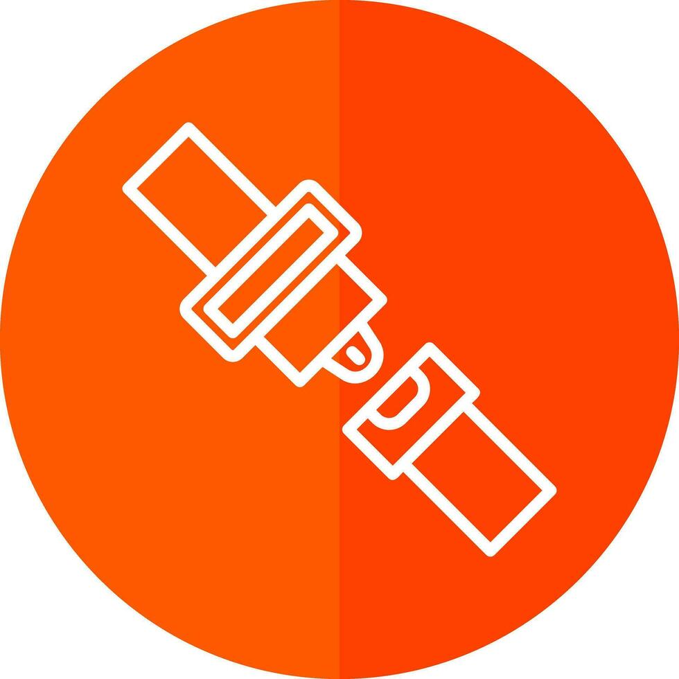 Seat belt Vector Icon Design