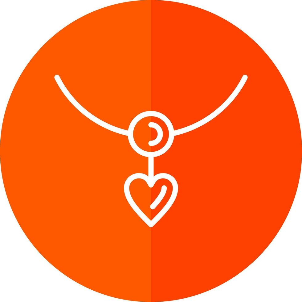 Necklace Vector Icon Design