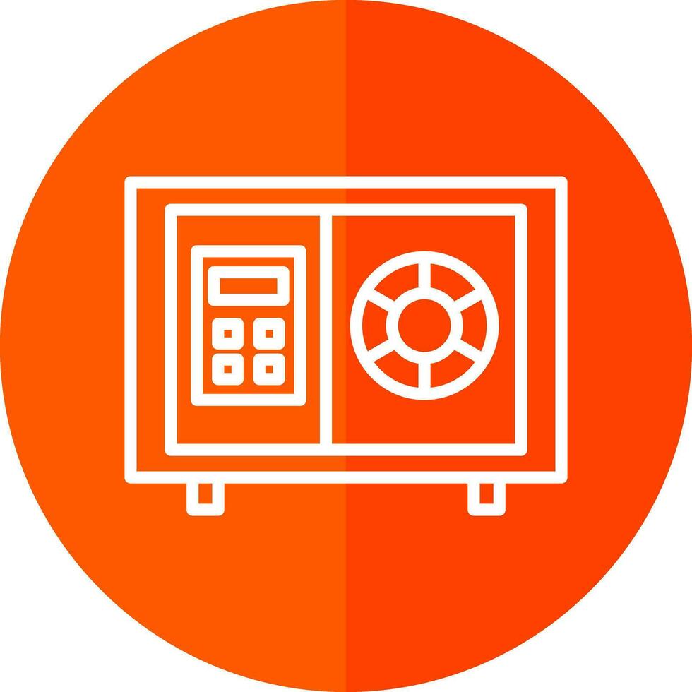 Safe box Vector Icon Design