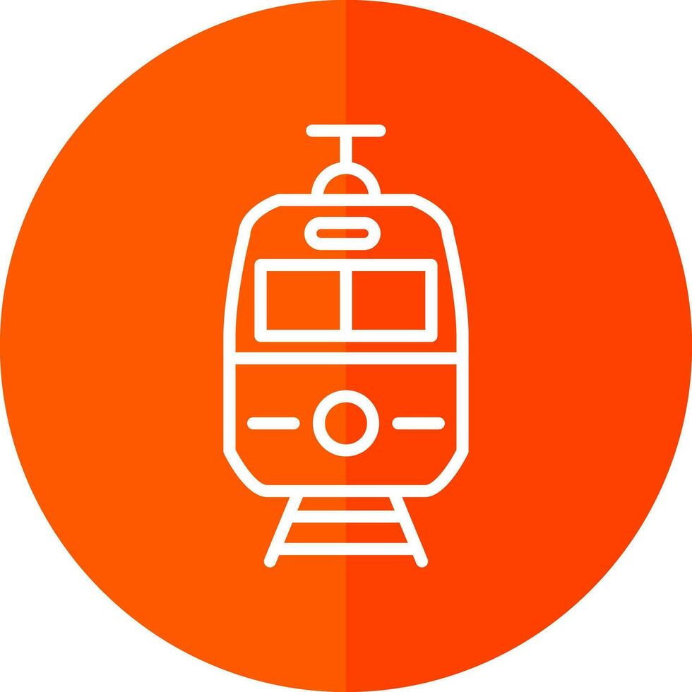 diseño de icono de vector de tren