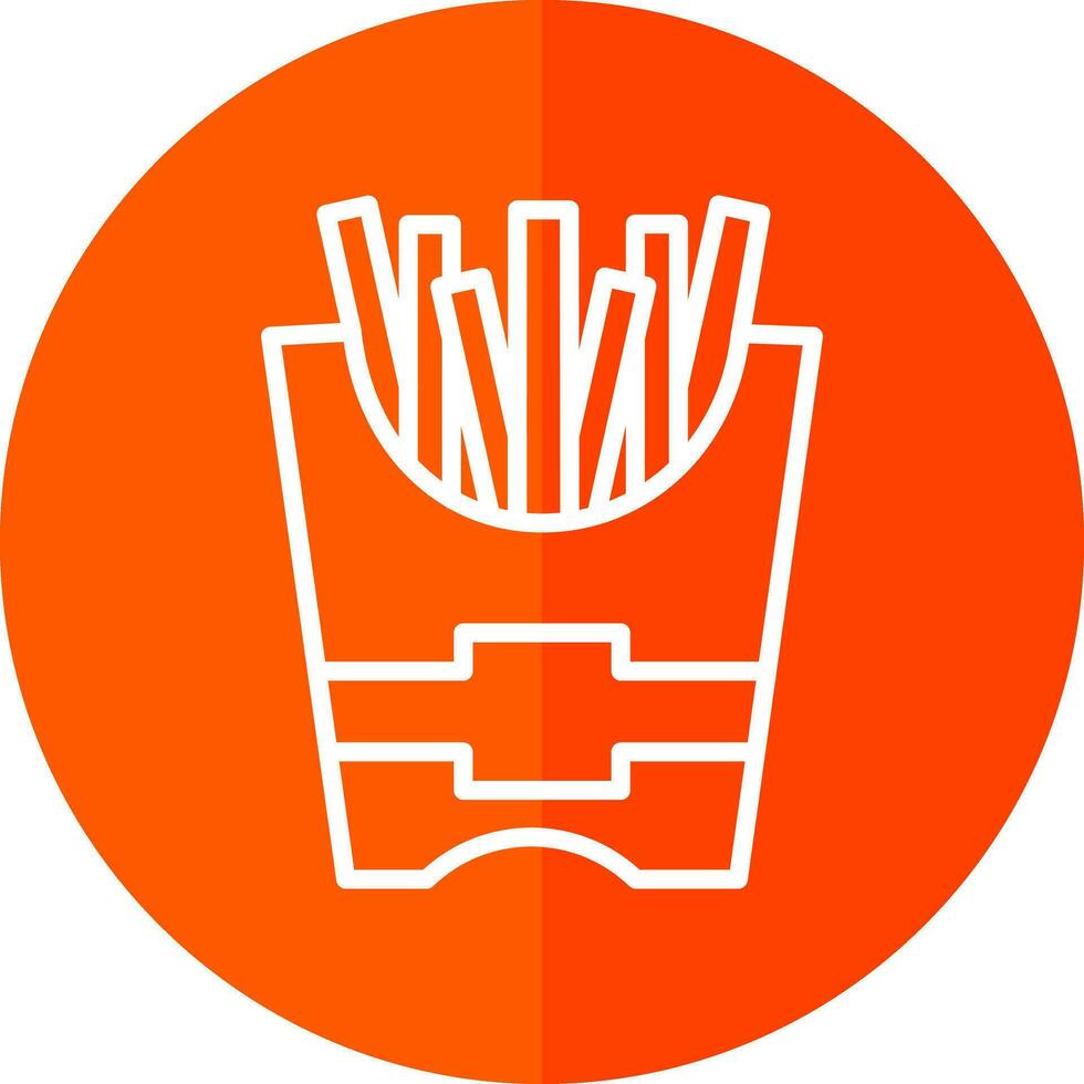 Frites Vector Icon Design