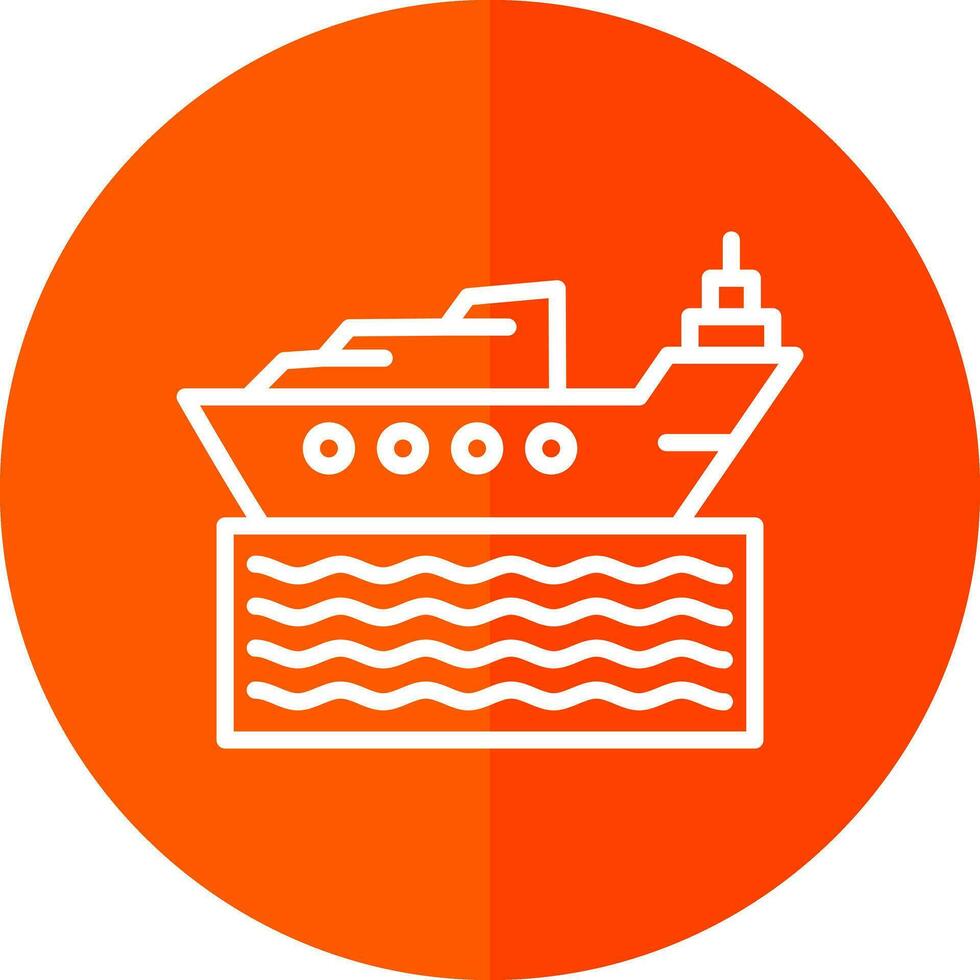 diseño de icono de vector de barco