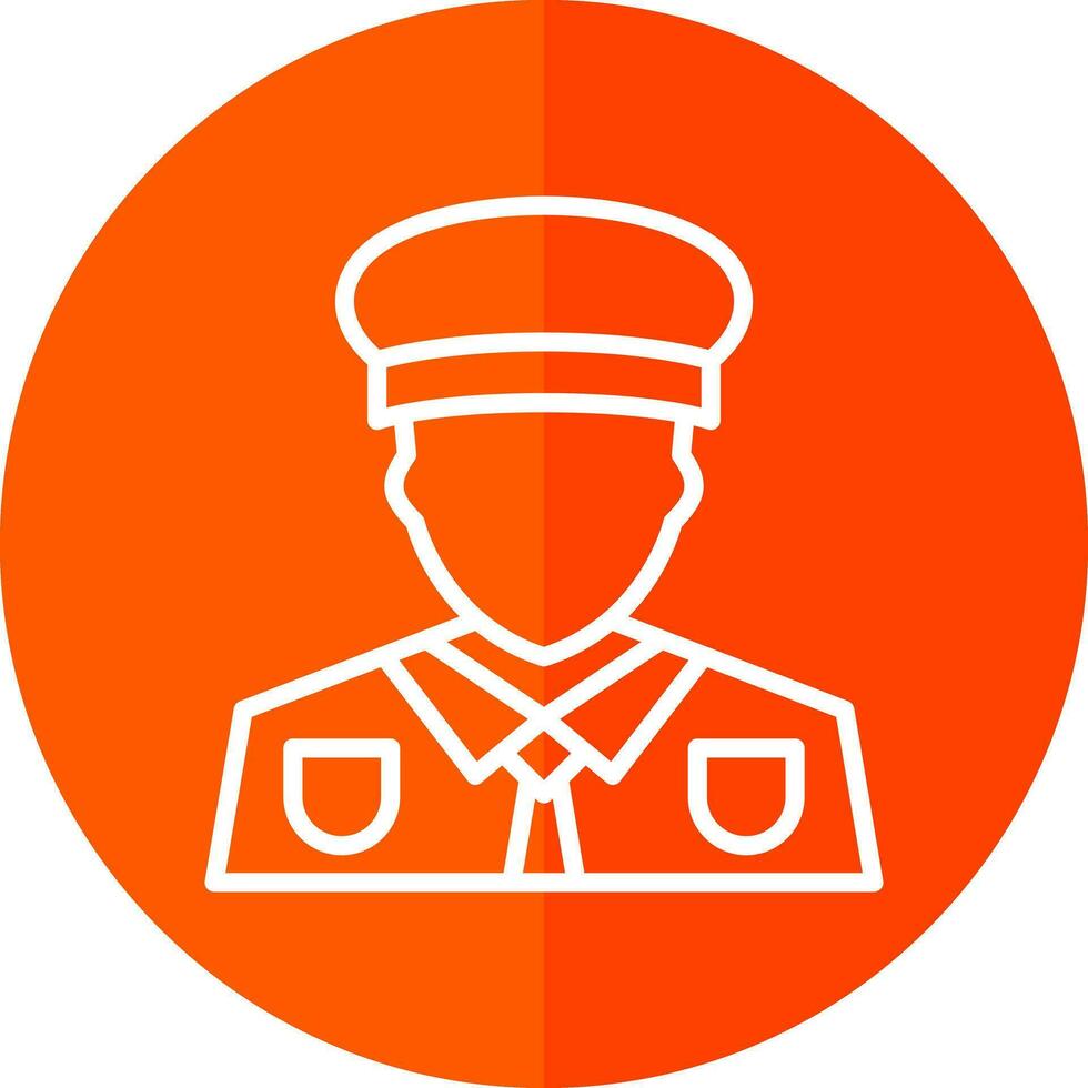 Captain Vector Icon Design