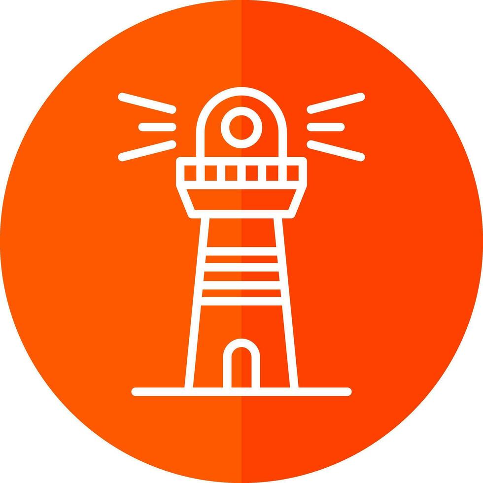 Lighthouse Vector Icon Design