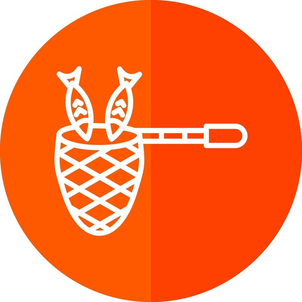 Fishing net Vector Icon Design