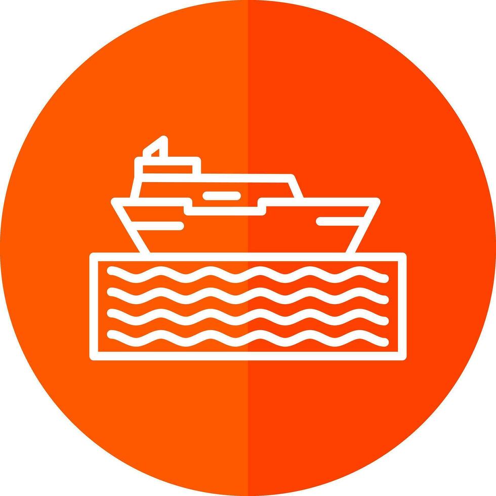 Cruise Vector Icon Design