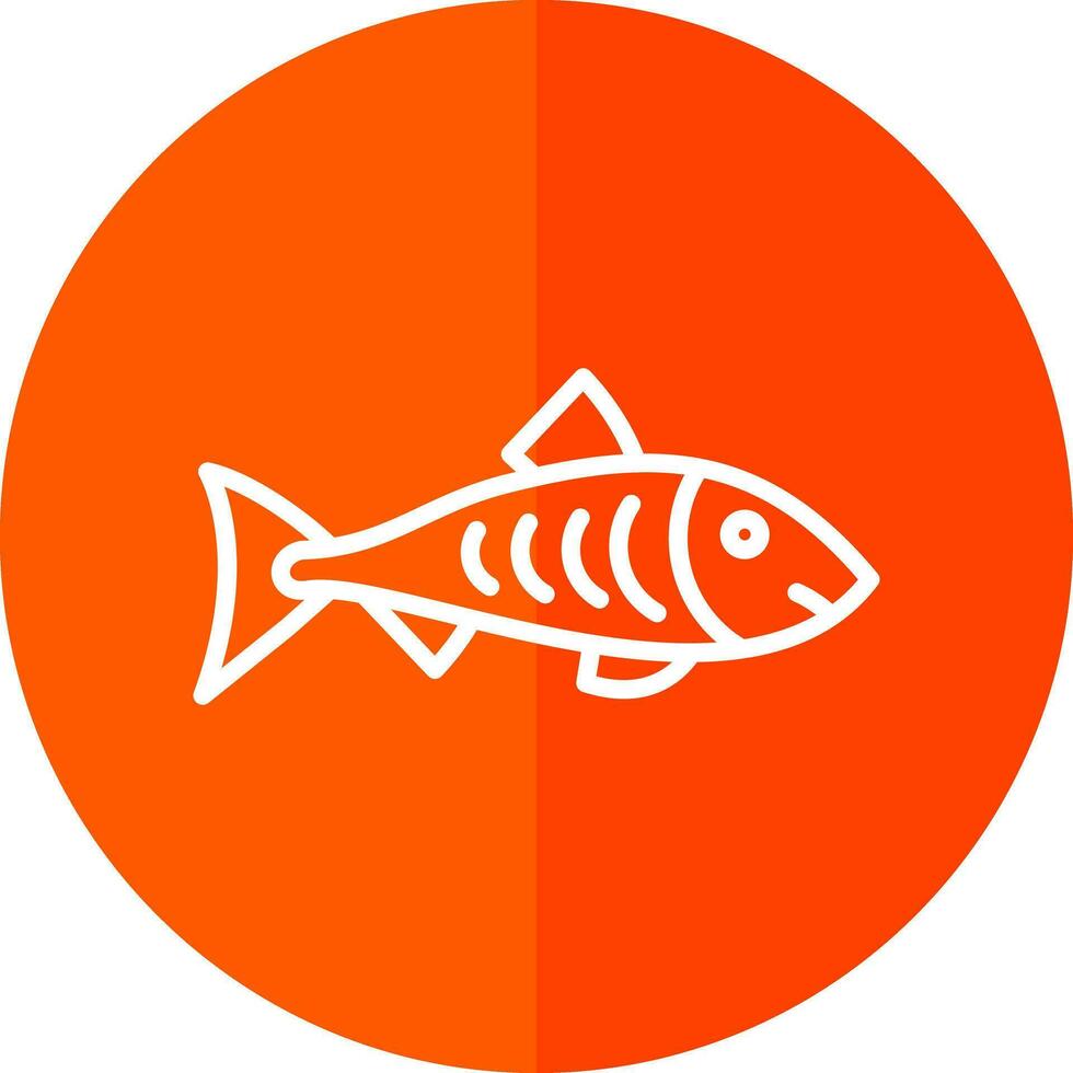 Salmon Vector Icon Design
