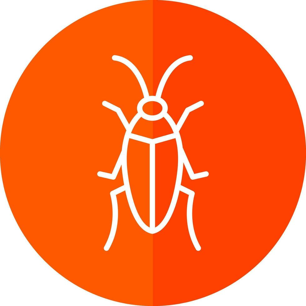 Cockroach Vector Icon Design