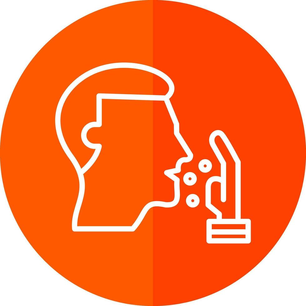 Cough Vector Icon Design