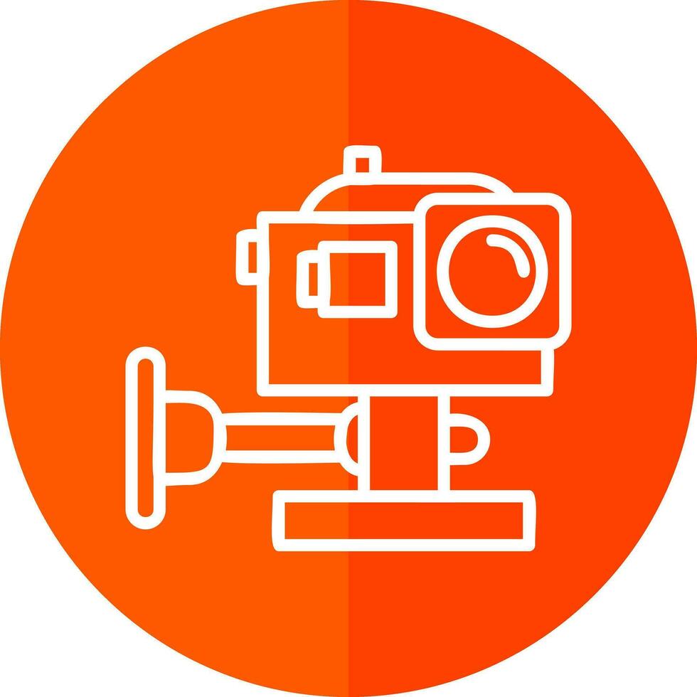 Action camera Vector Icon Design