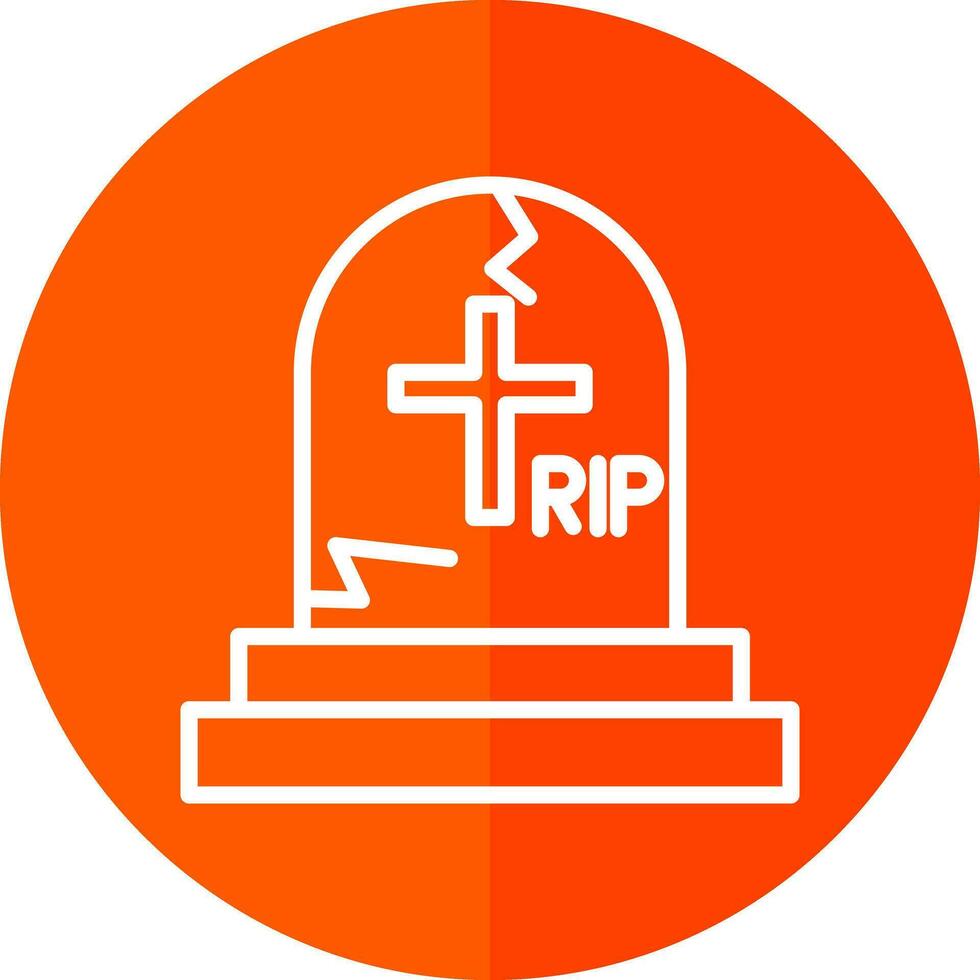 Cemetery Vector Icon Design