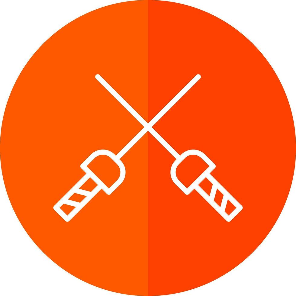 Fencing Vector Icon Design