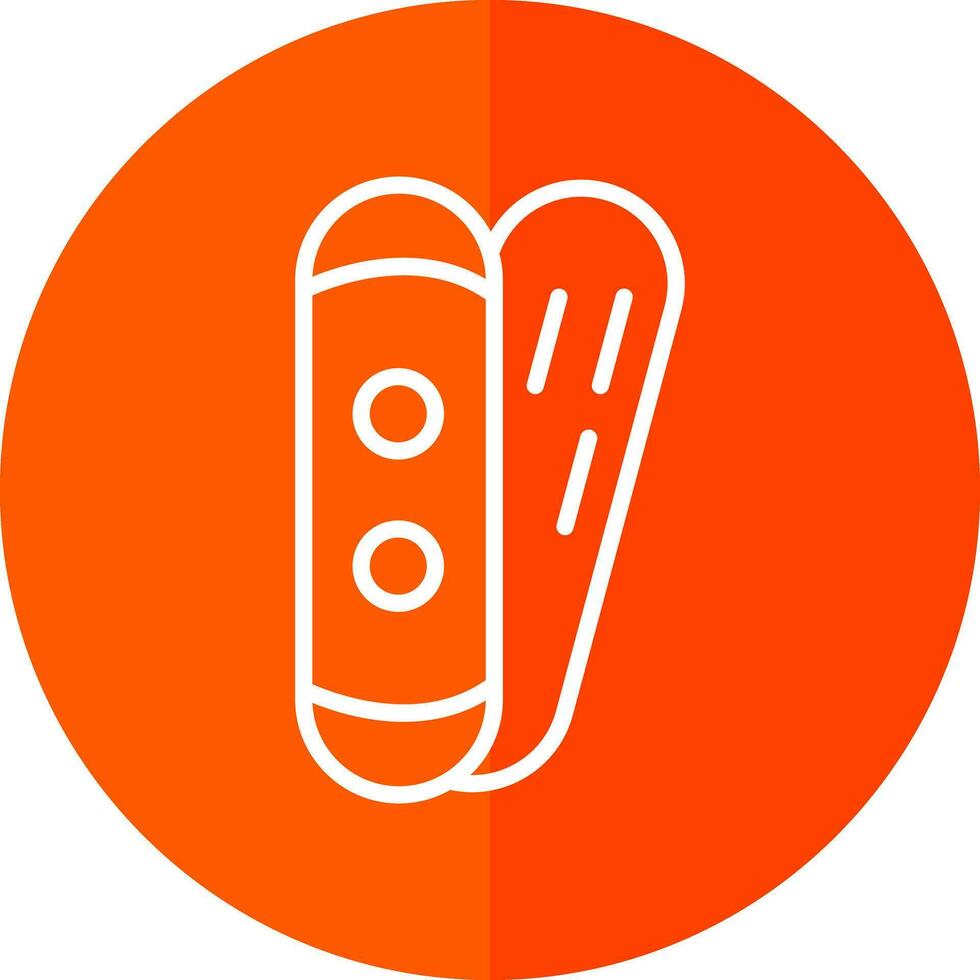 Snoboarding Vector Icon Design