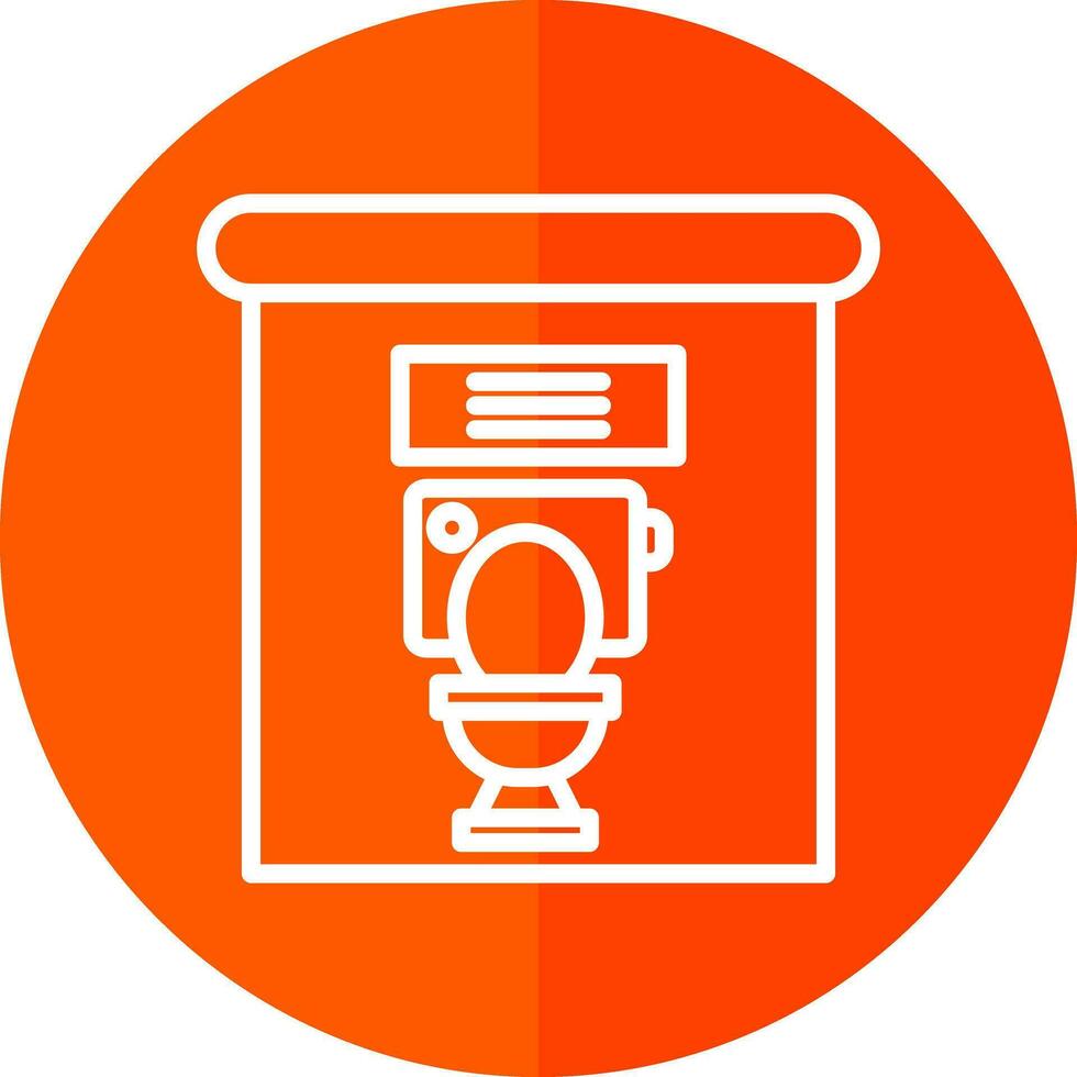Restroom Vector Icon Design