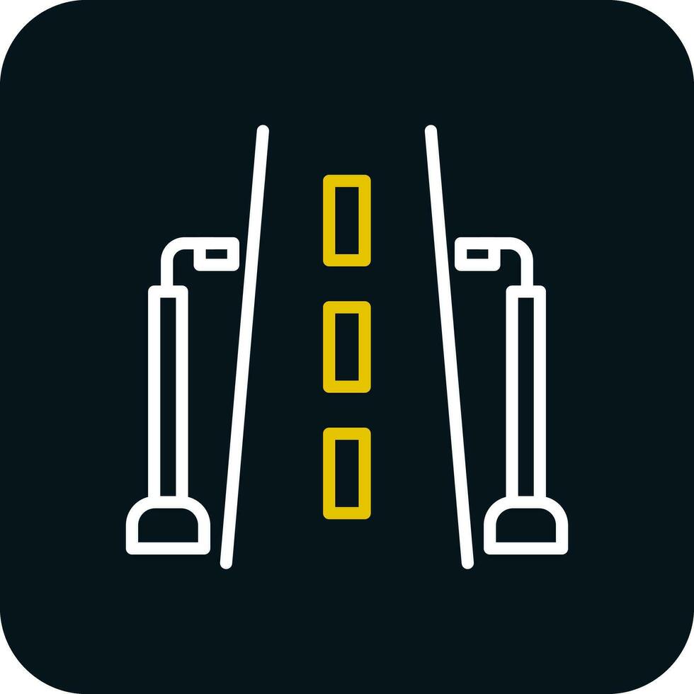 Street light Vector Icon Design
