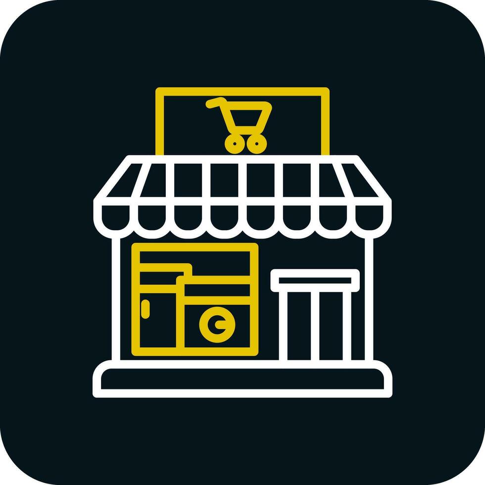 Electronics shop Vector Icon Design