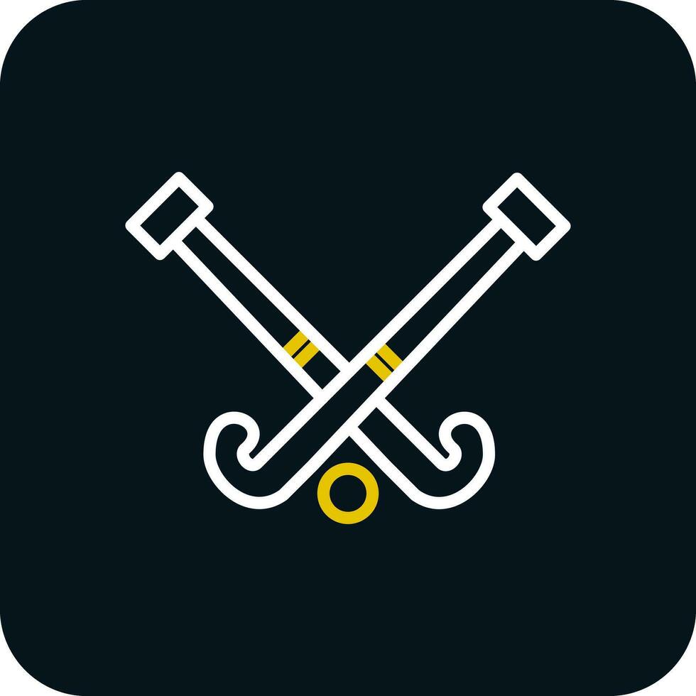 Ice hockey Vector Icon Design