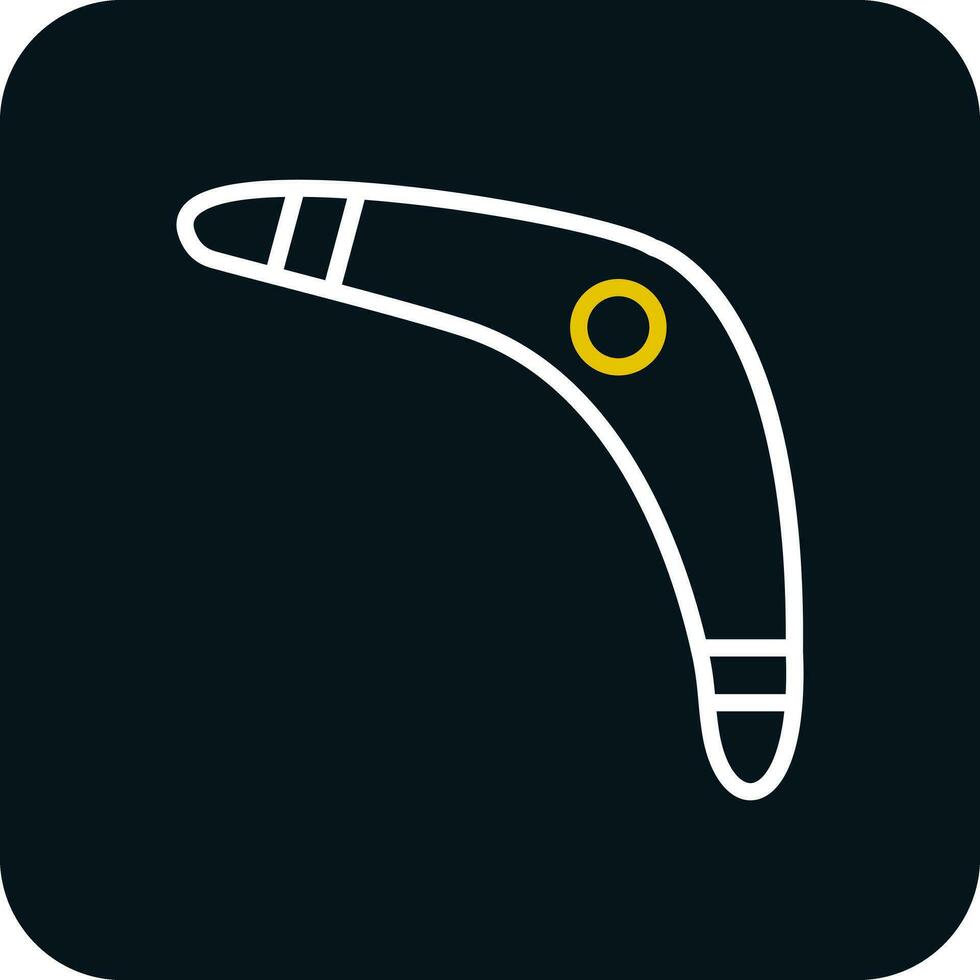 Boomerang Vector Icon Design