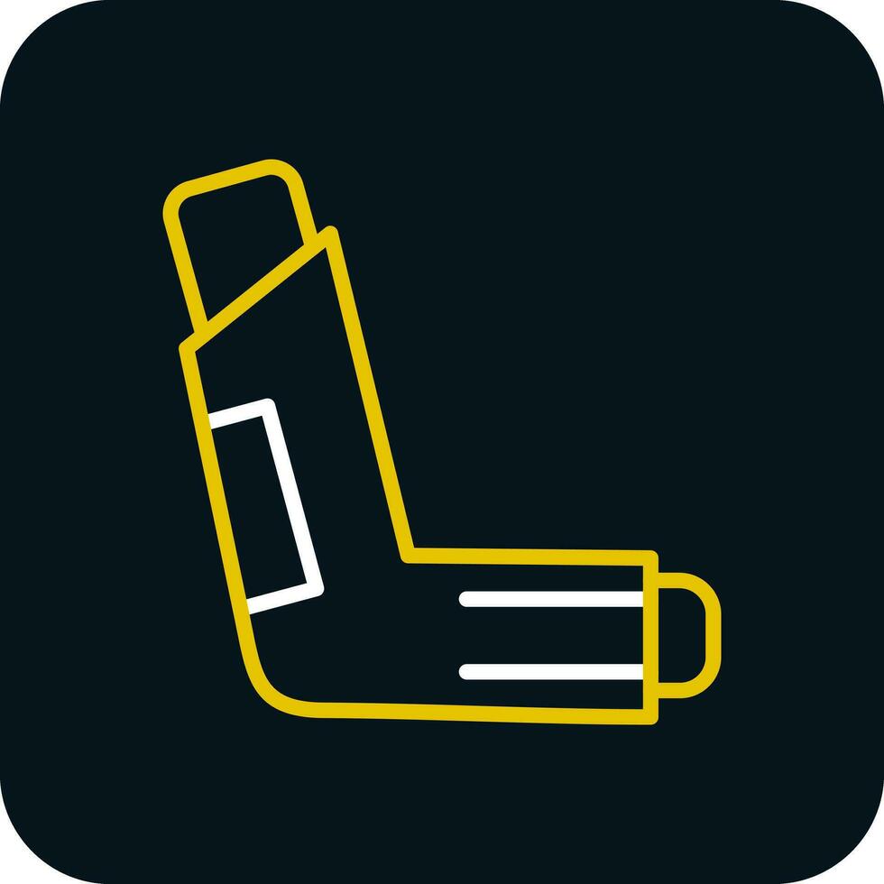 Inhaler Vector Icon Design