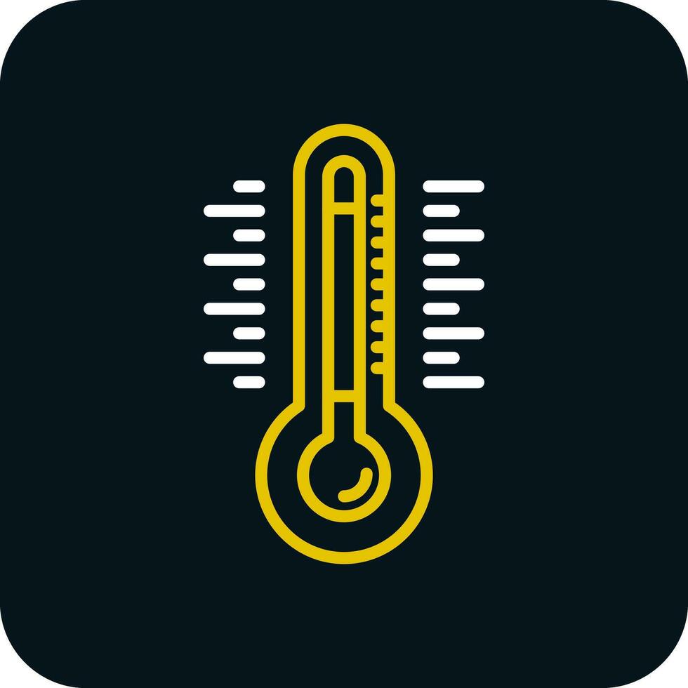 Thermometer Vector Icon Design