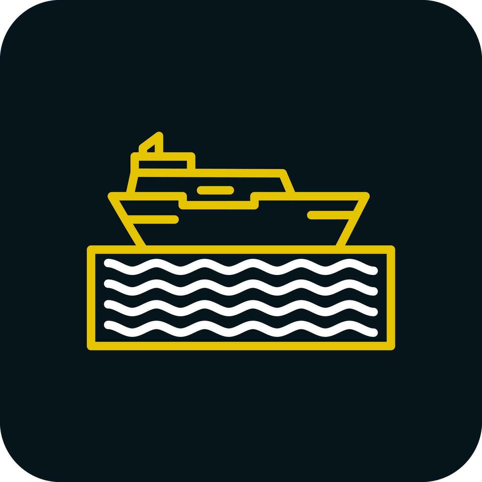 Cruise Vector Icon Design