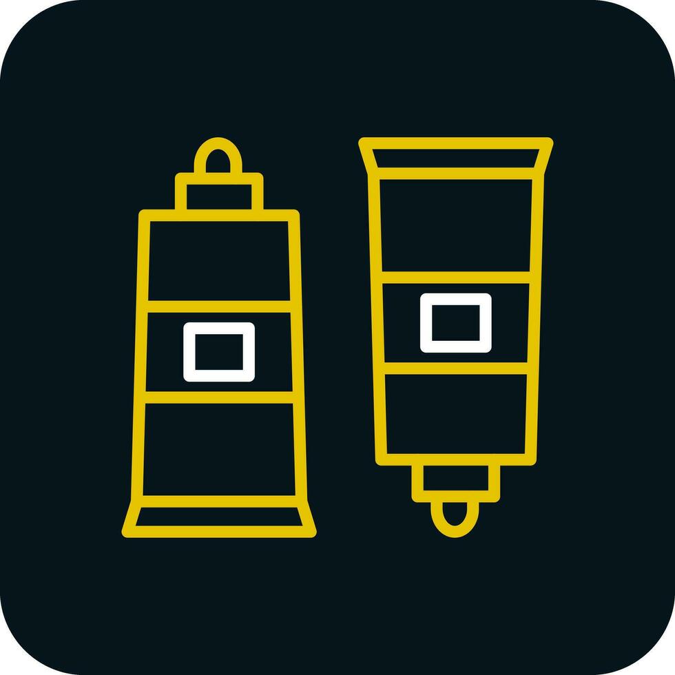 Oil paint Vector Icon Design