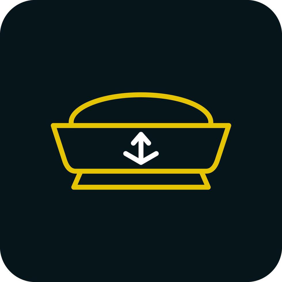 Sailor hat Vector Icon Design