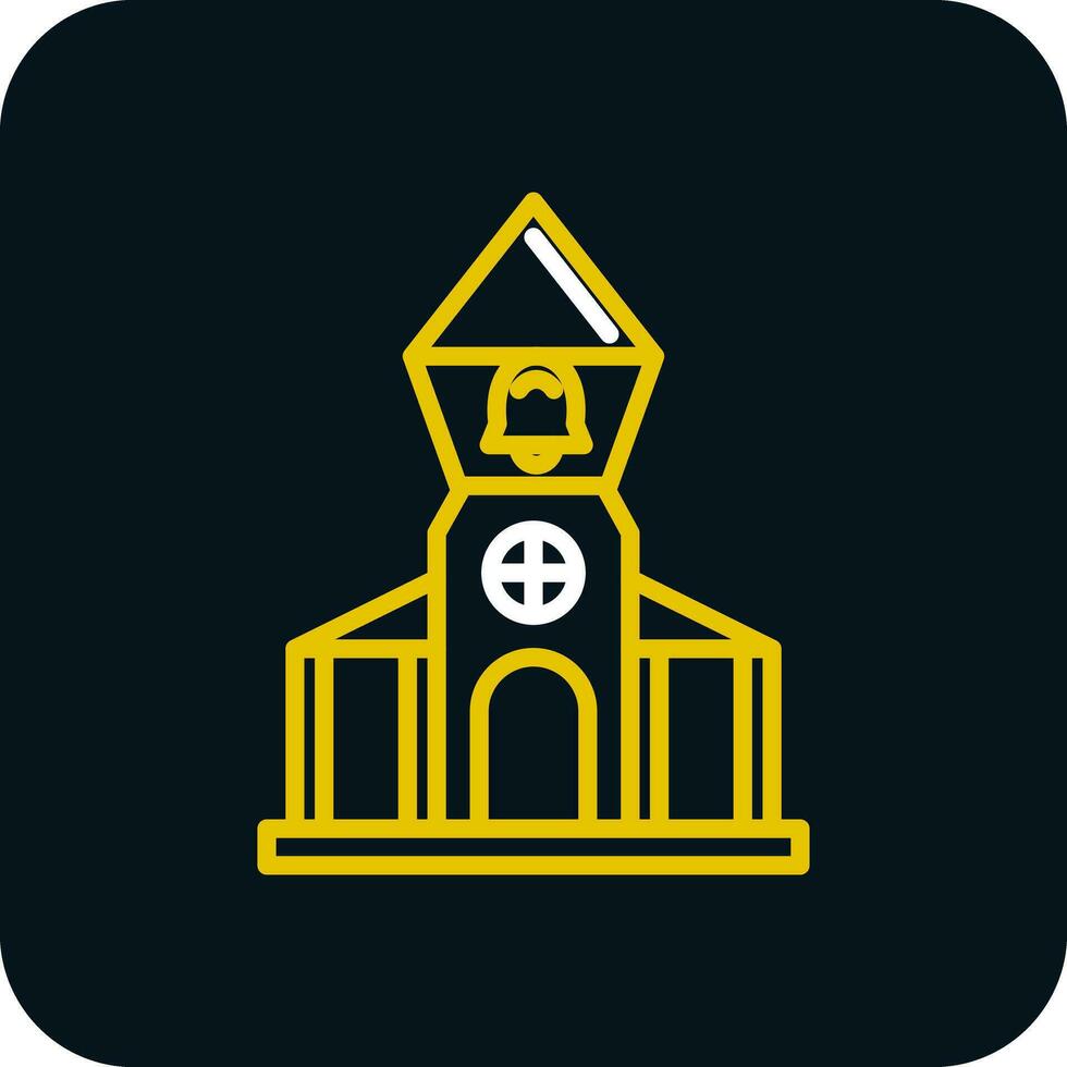 campanario vector icono diseño