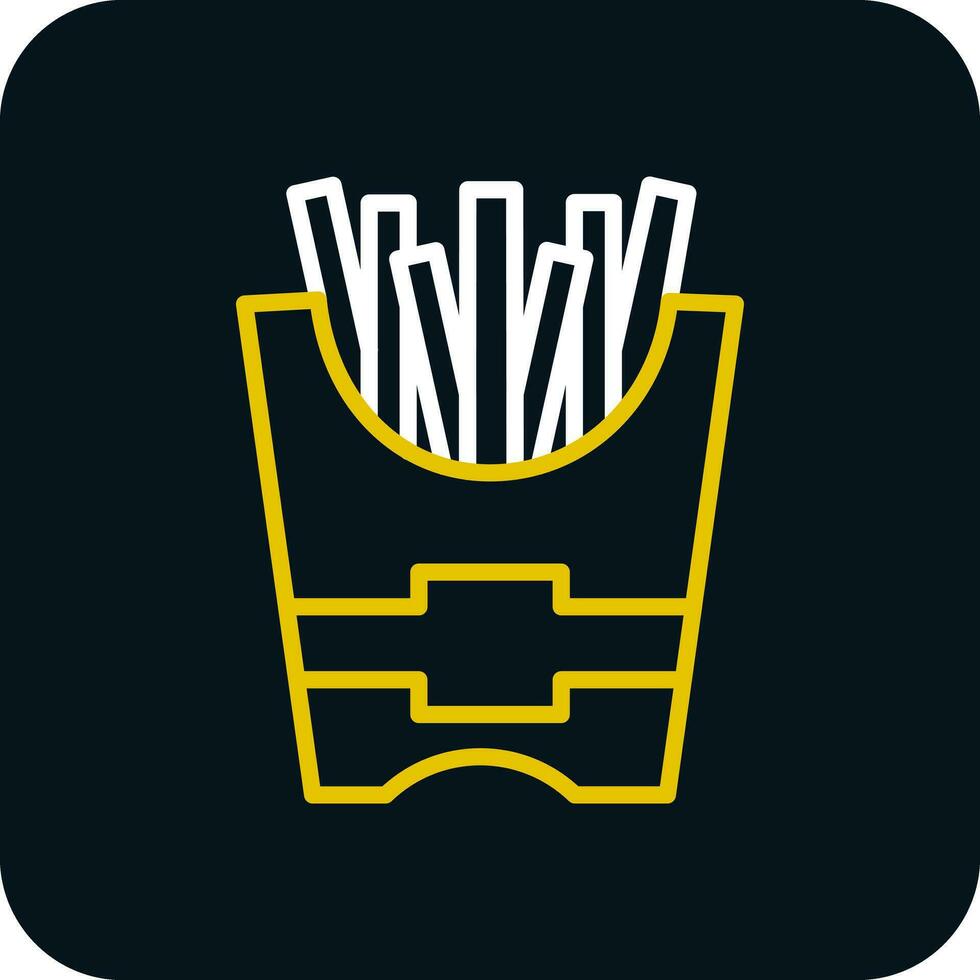 Frites Vector Icon Design