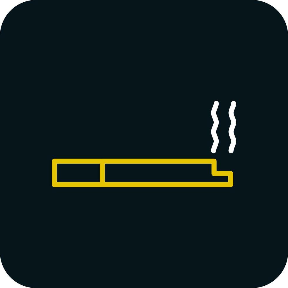 diseño de icono de vector de cigarro