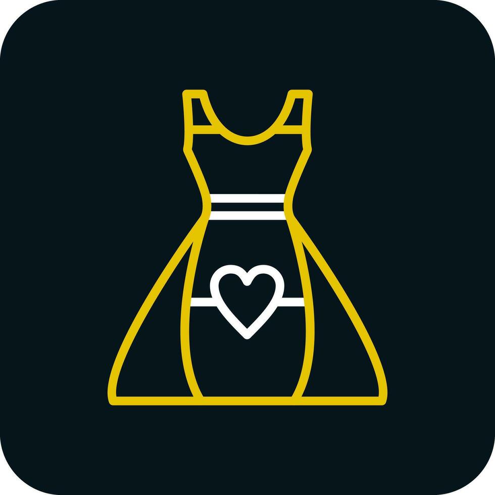 Dress Vector Icon Design