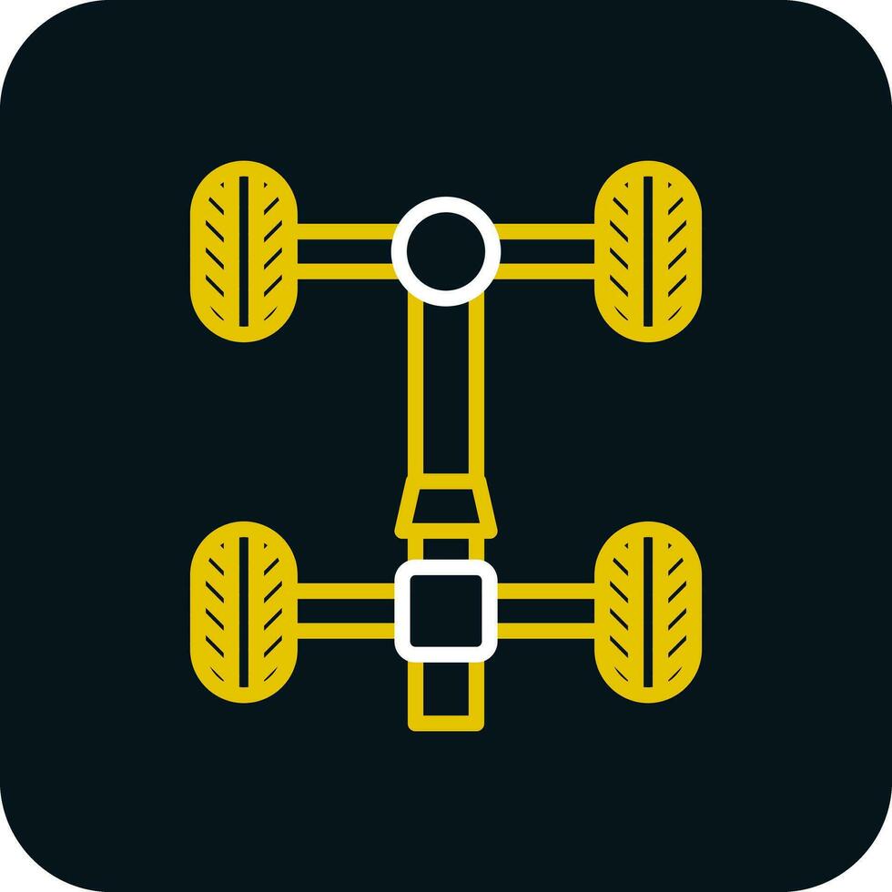 Chassis Vector Icon Design