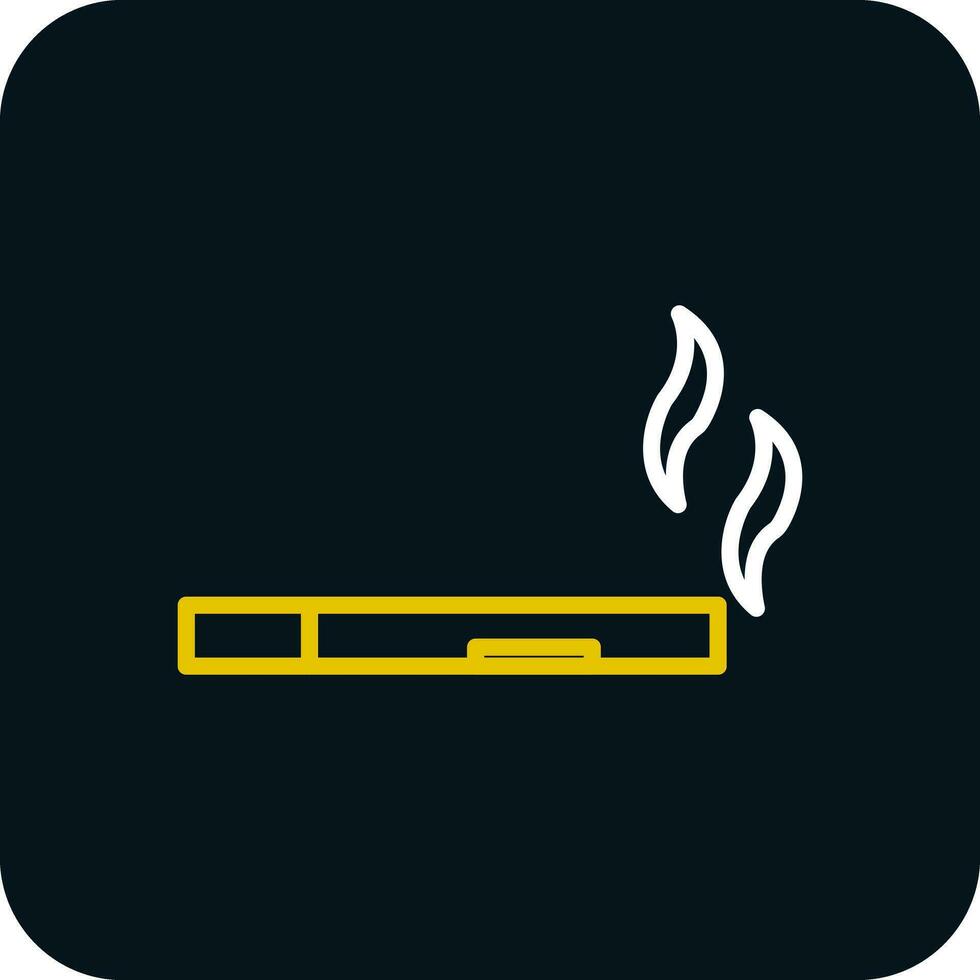 diseño de icono de vector de cigarro