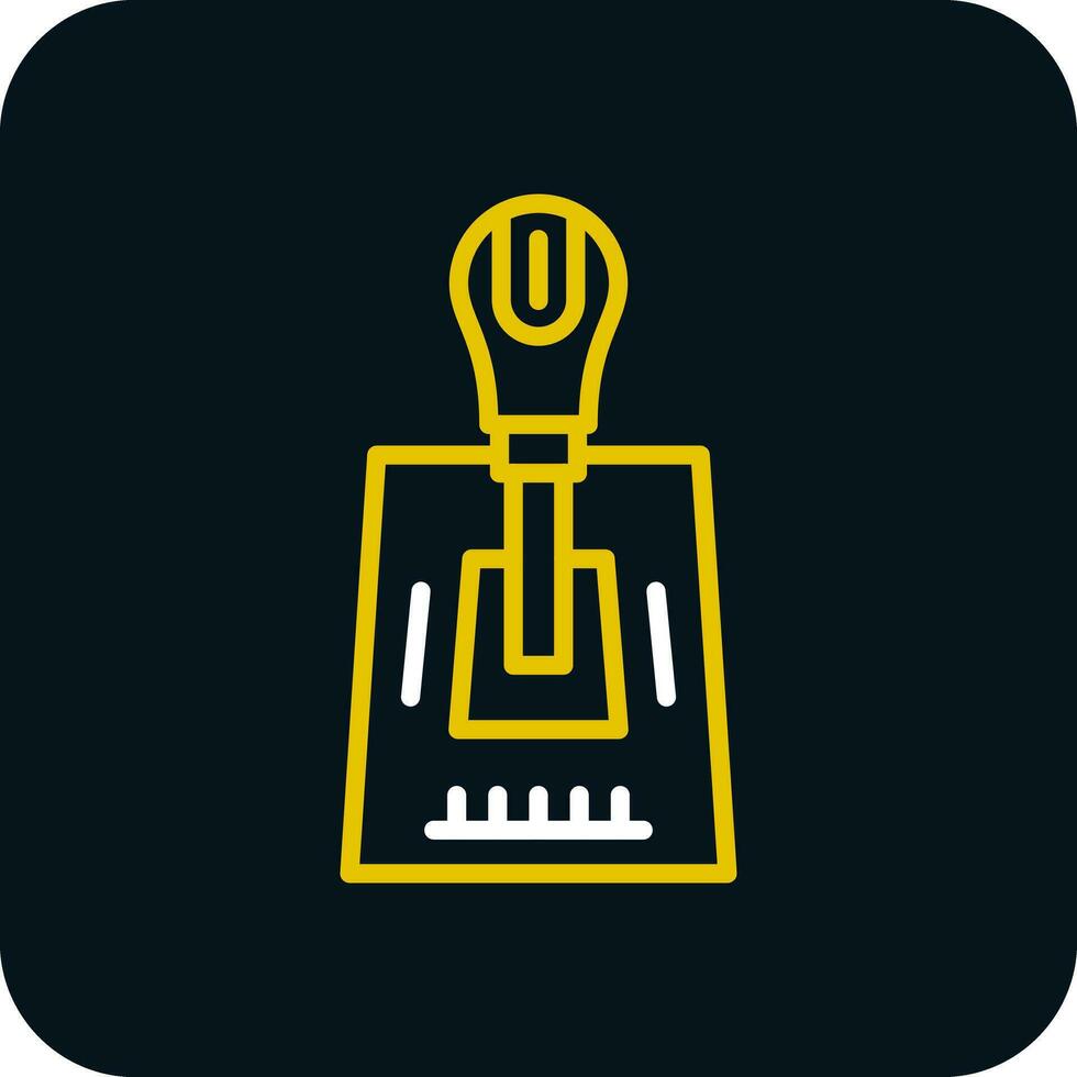 Gearshift Vector Icon Design