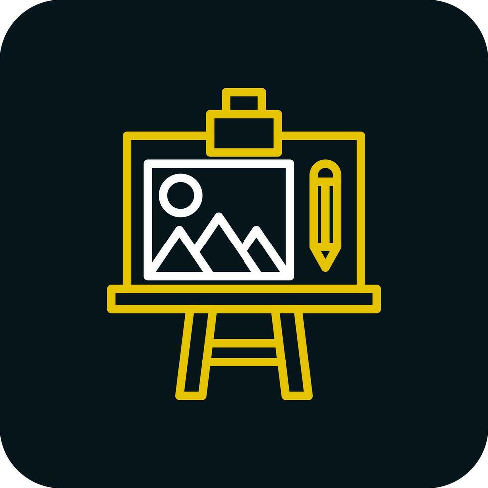 Canvas Vector Icon Design