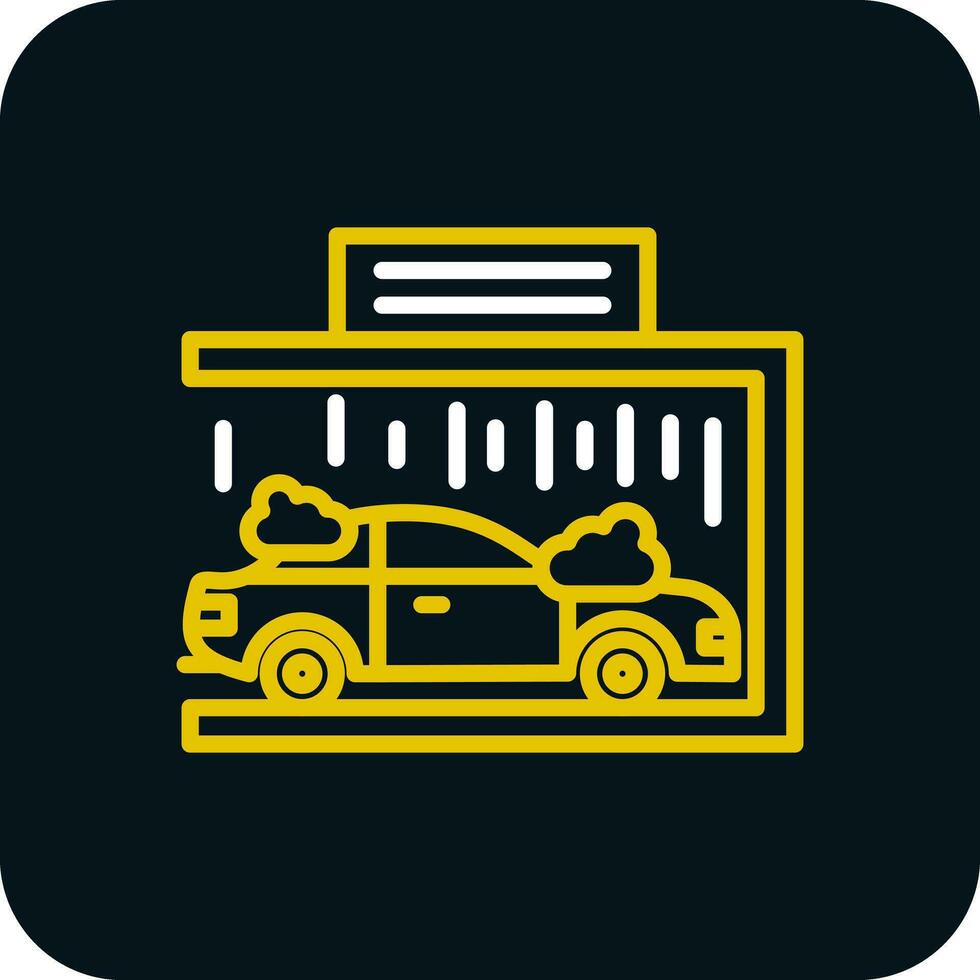 Car wash Vector Icon Design