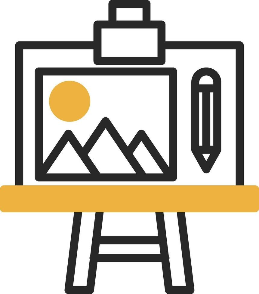 Canvas Vector Icon Design