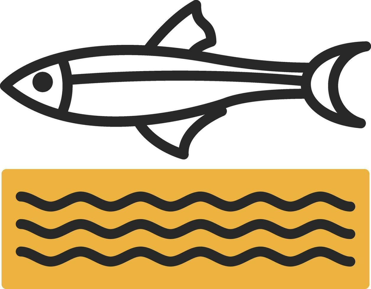 Herring Vector Icon Design