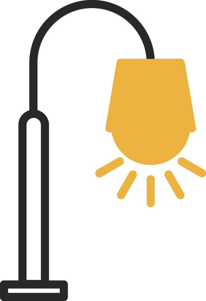 Street lamp Vector Icon Design