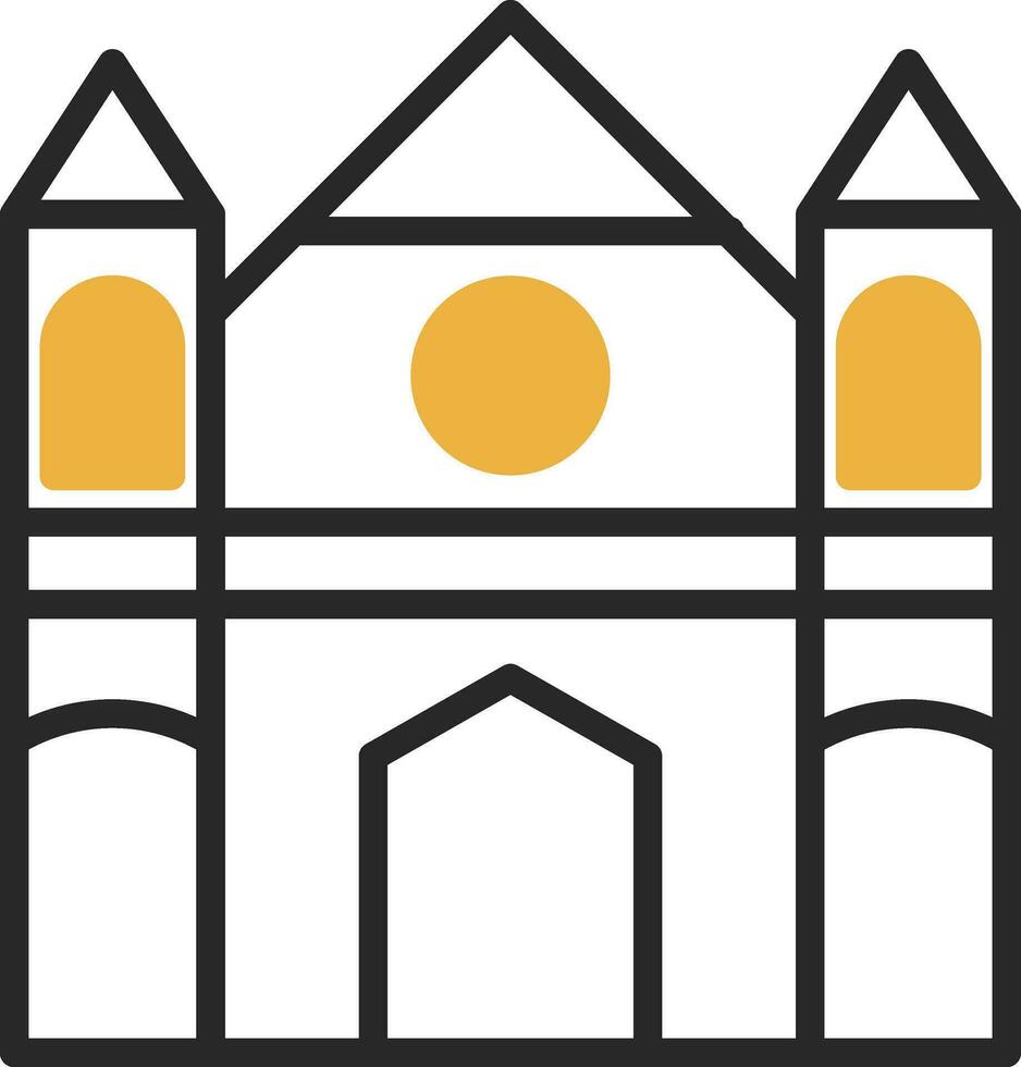 Binnenhof Vector Icon Design