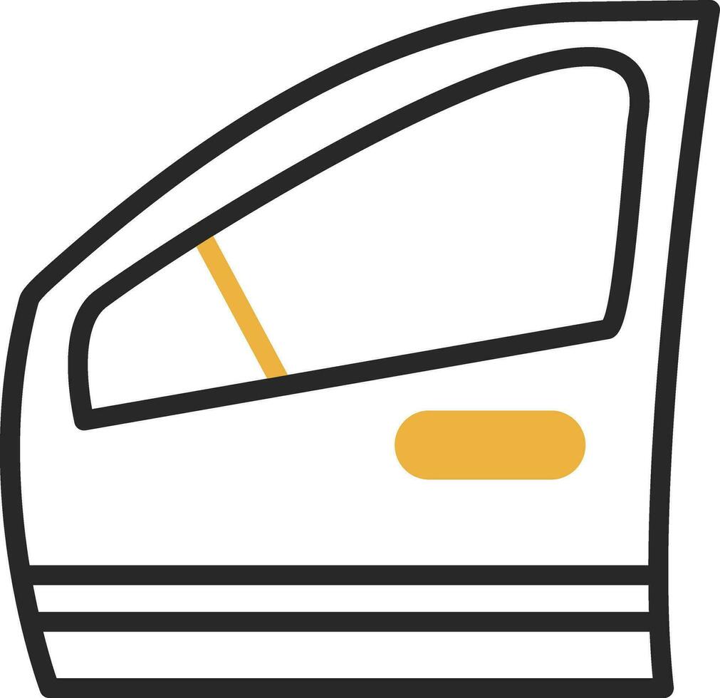 Car door Vector Icon Design