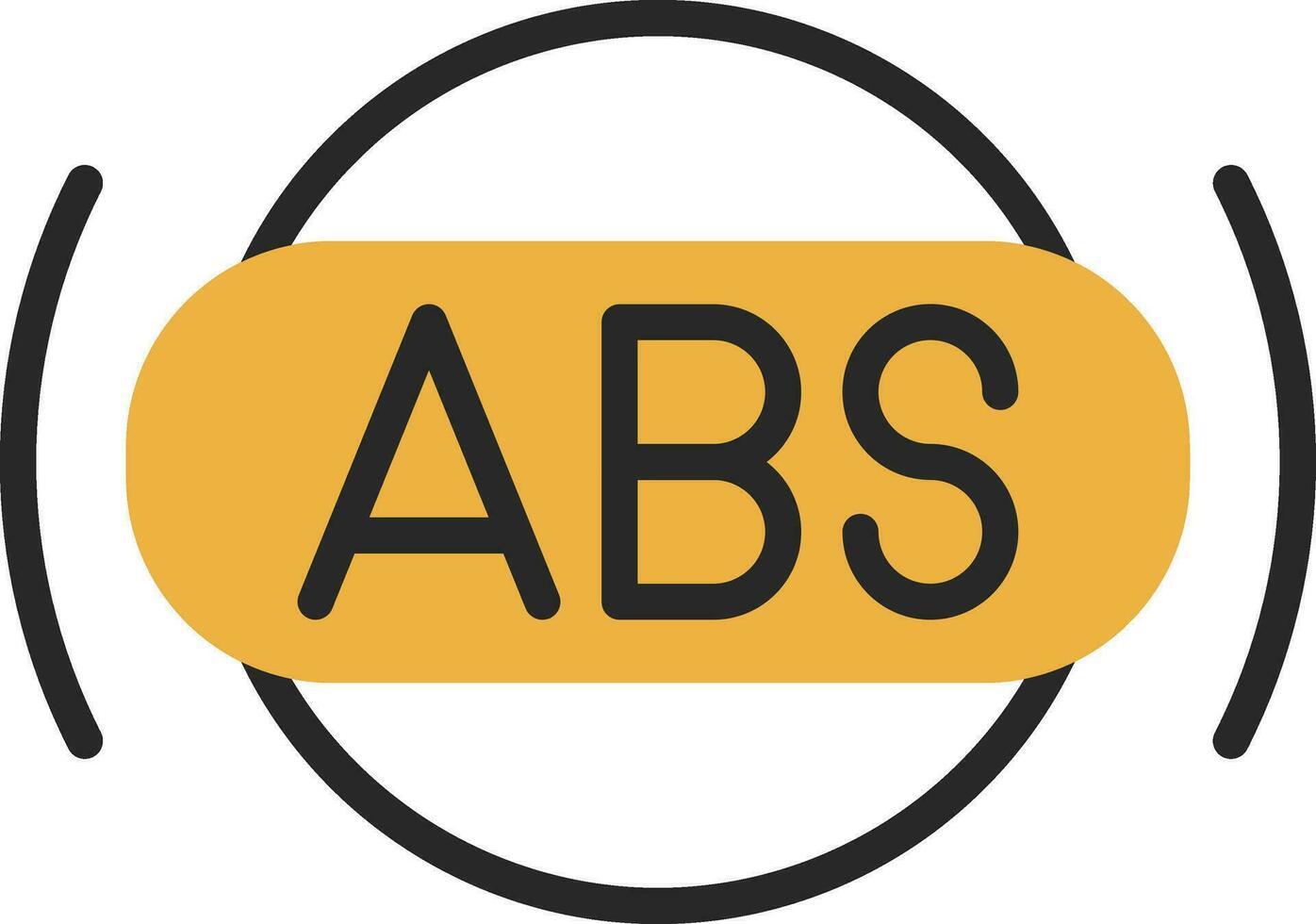 diseño de icono de vector abs