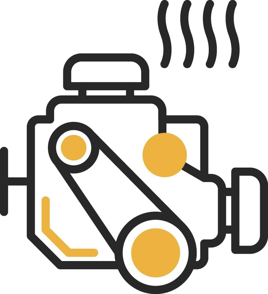 Engine Vector Icon Design