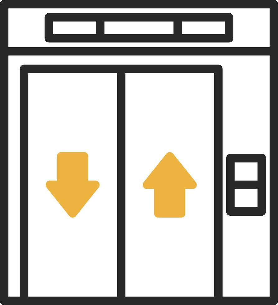 Elevator Vector Icon Design