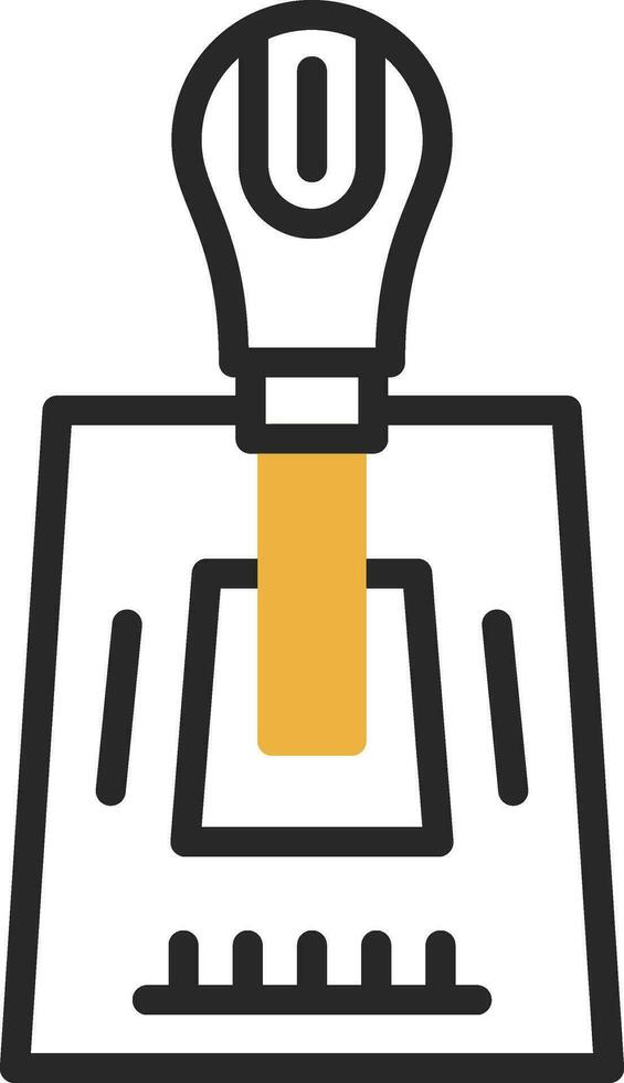 Gearshift Vector Icon Design