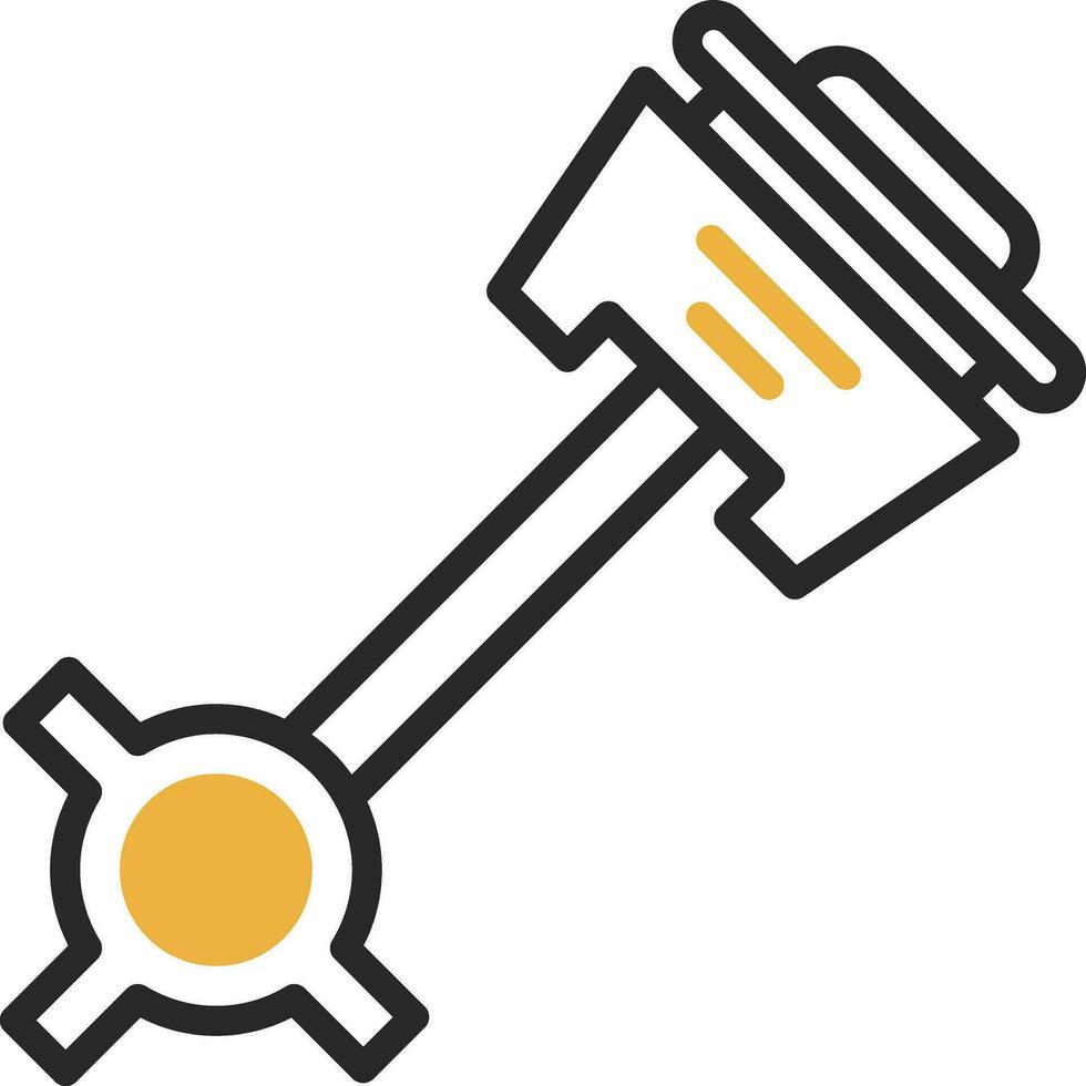 Piston Vector Icon Design
