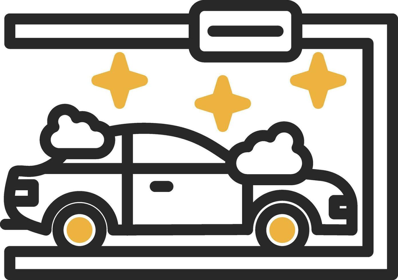 Car painting Vector Icon Design